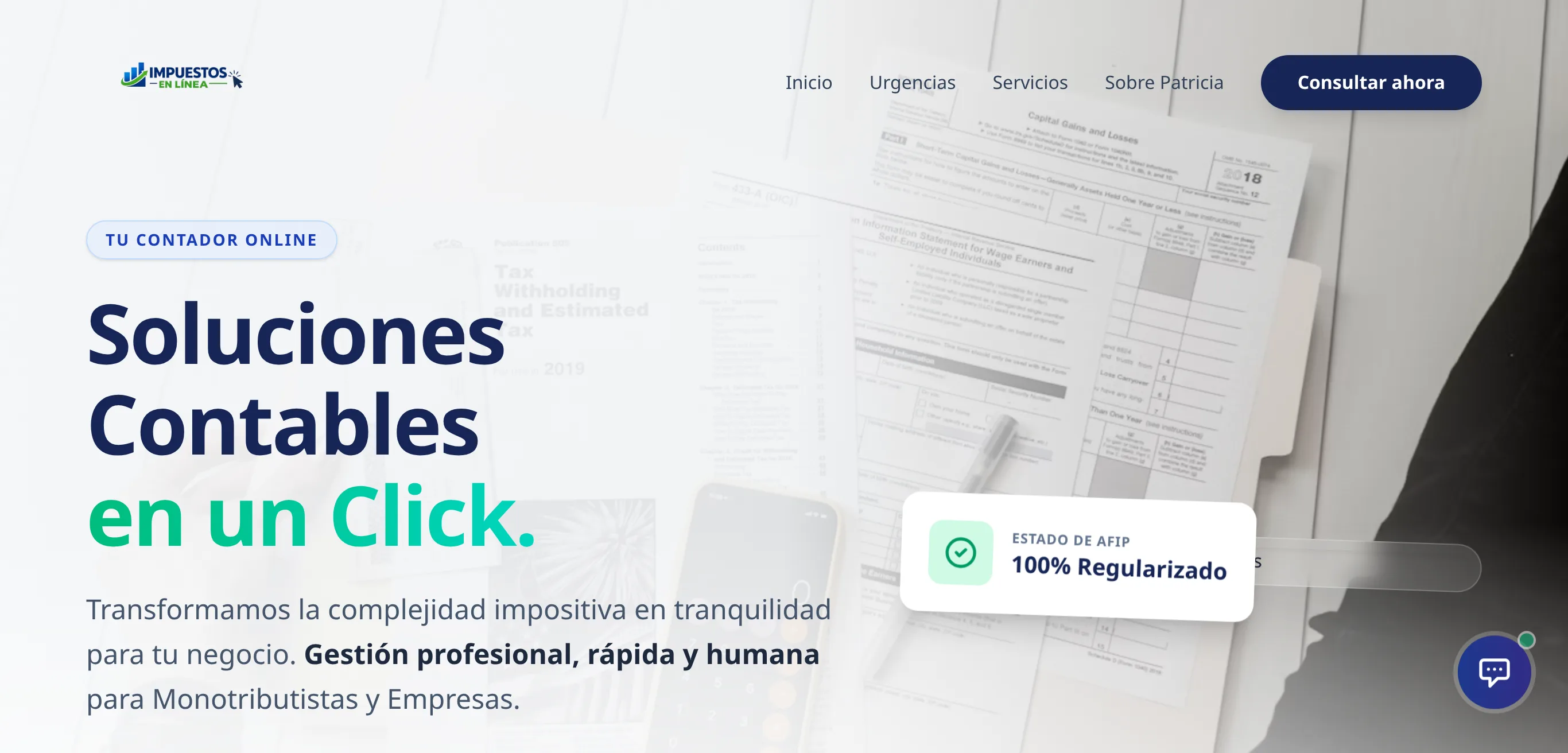 Sitio de Impuestos en Línea