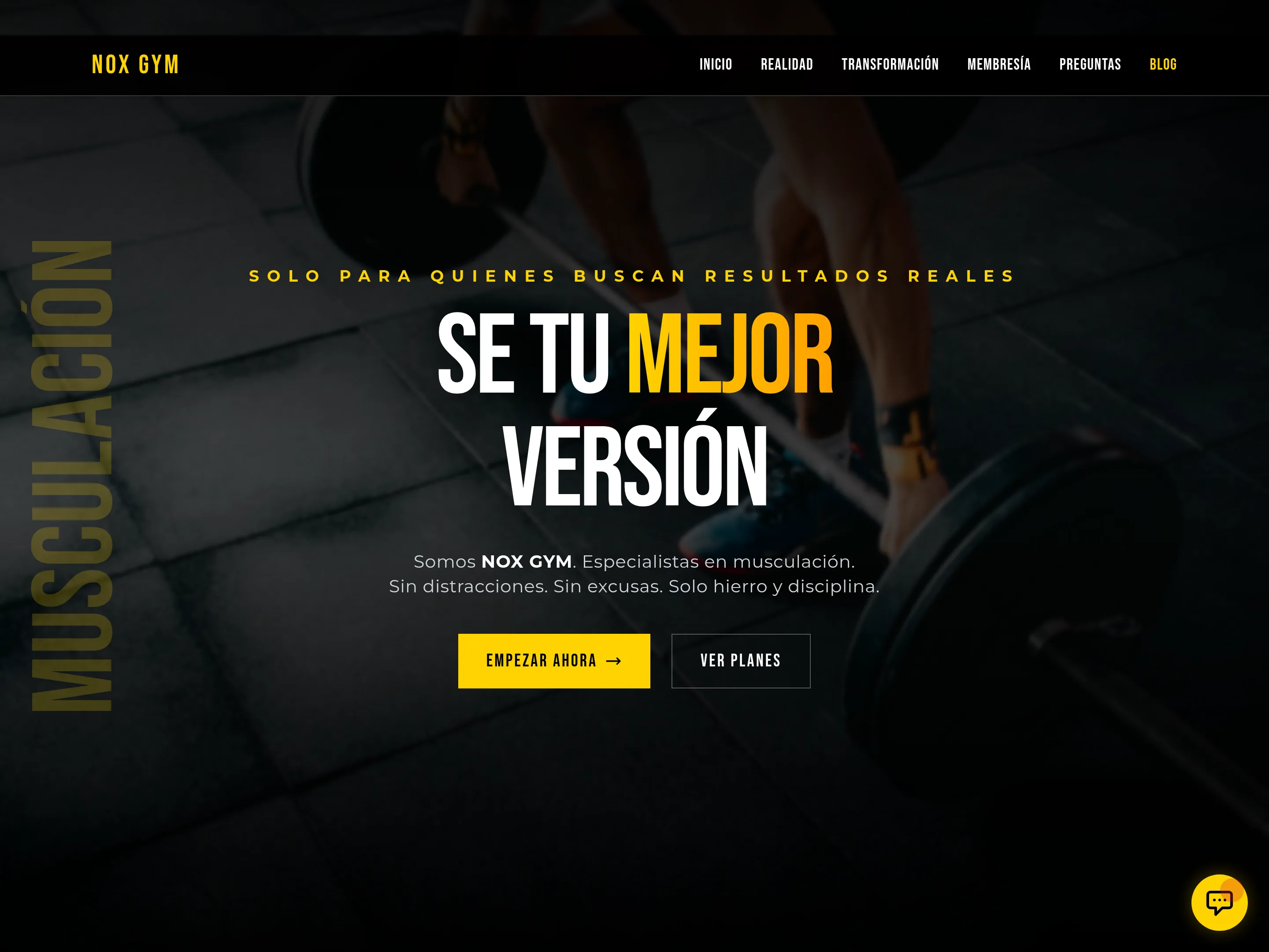 Sitio de Nox Gym