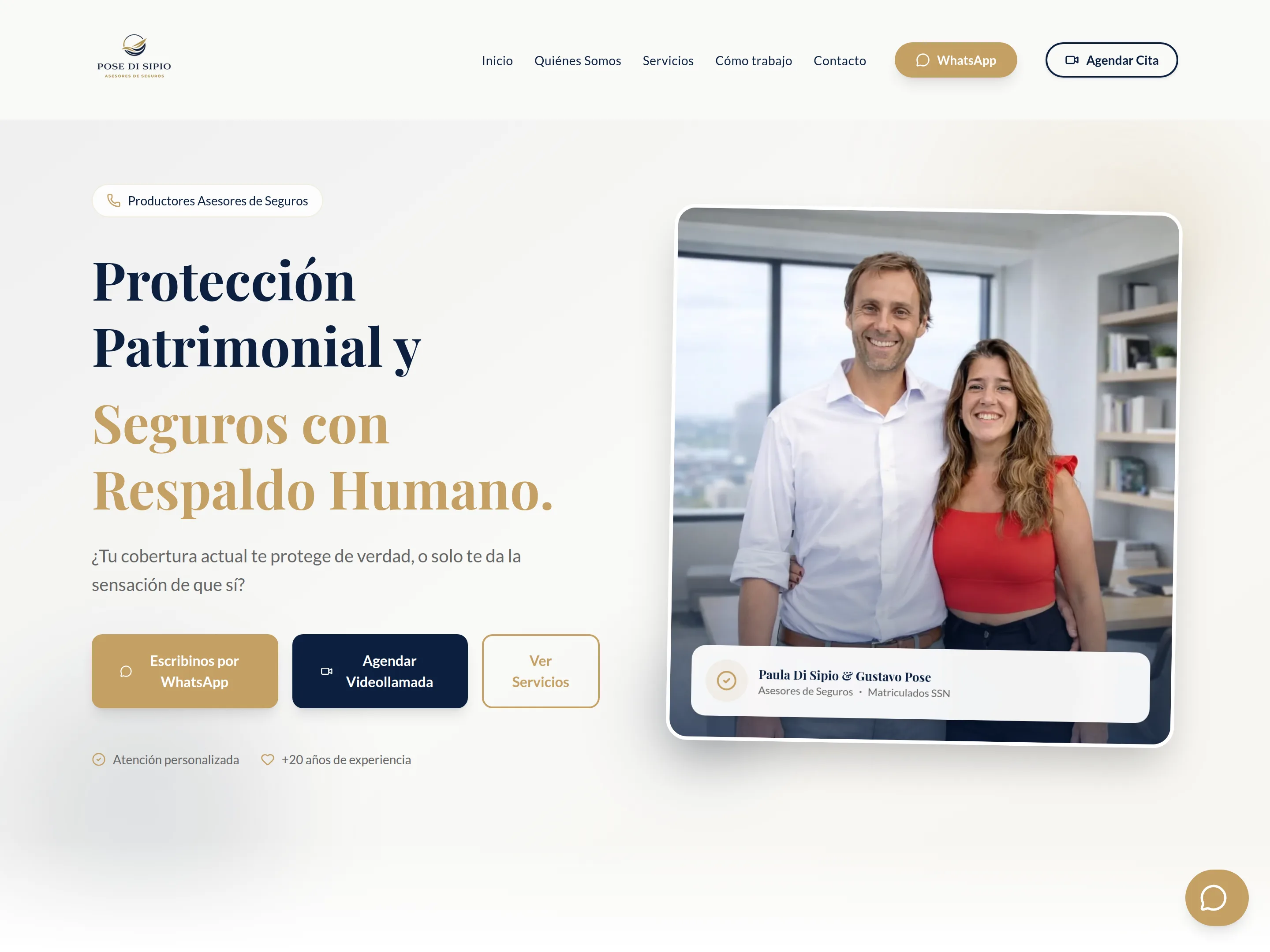 Sitio de Pose Di Sipio Seguros